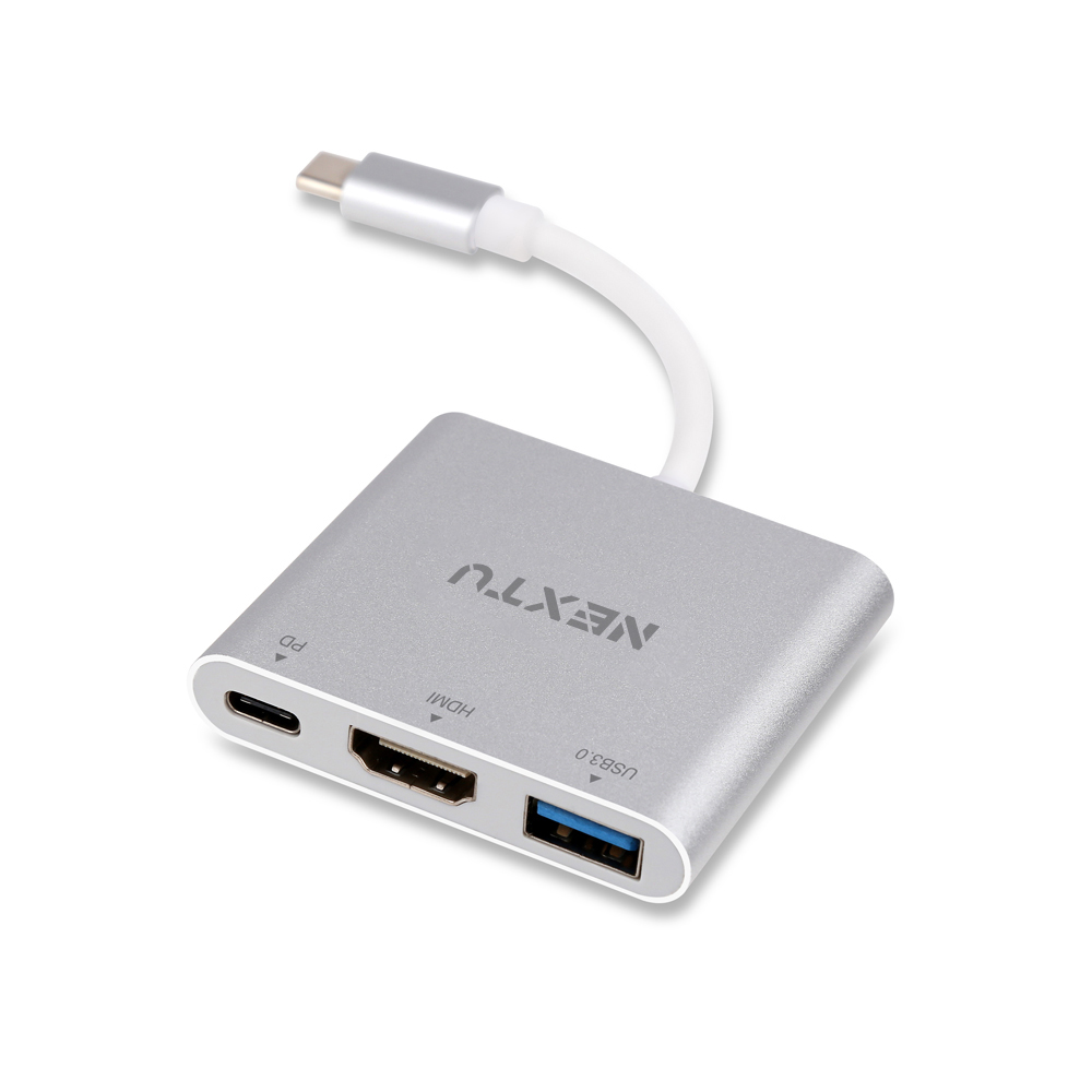 Type-C to HDMI/USB3.0/PD 3 in 1 Adapter