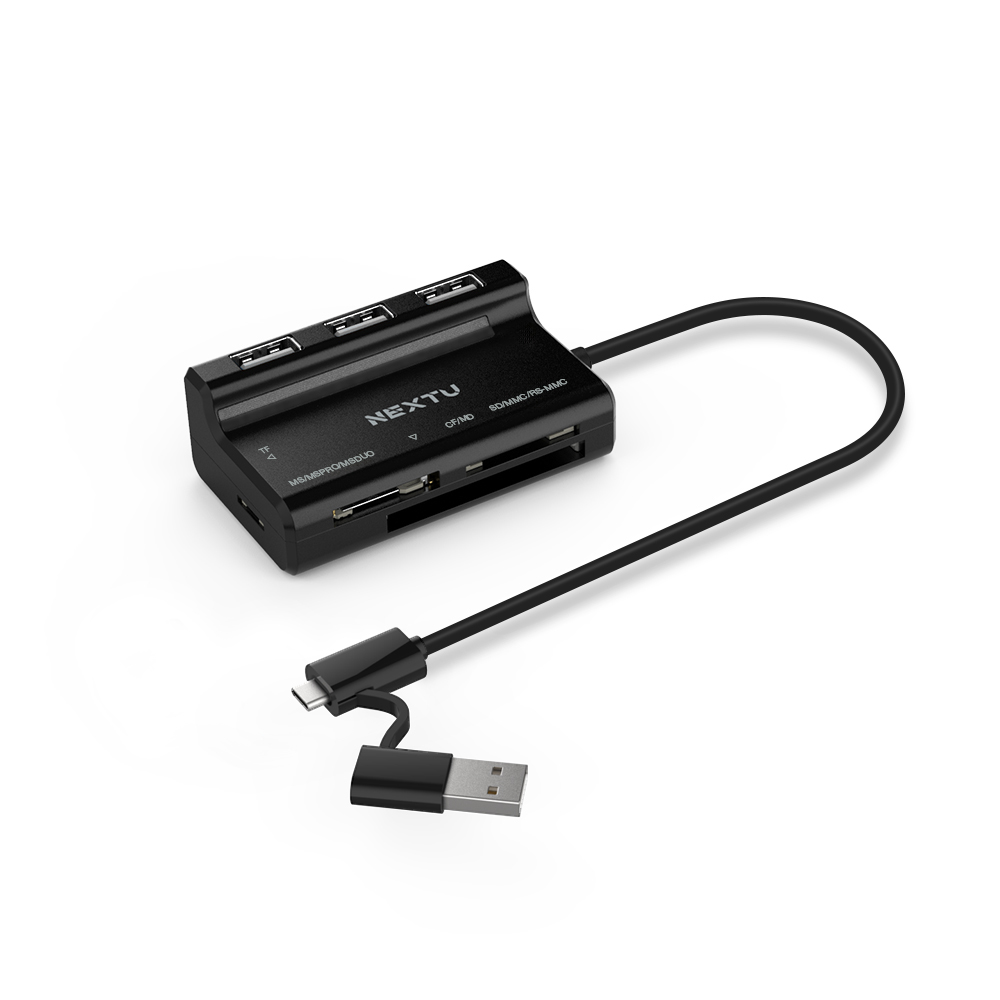 USB3포트 허브 카드리더기 콤보