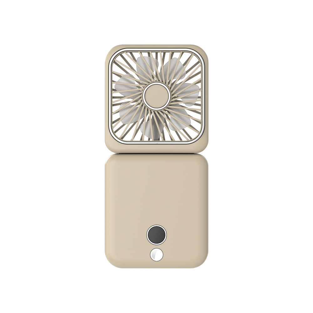 에어스핀 F2 2in1 미니 폴더형&손거울 포켓선풍기