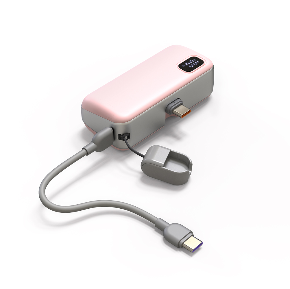 썬드라 BC2 도킹형  5000mAh 고속 충전 보조배터리