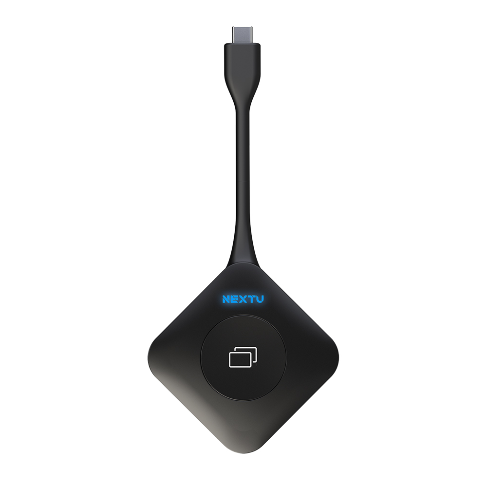 미아츠 HDMI 4K30 프리젠테이션 듀얼 화면공유 무선 미러링 동글 송신기