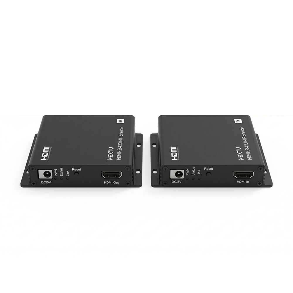 리파인 H3 HDMI H.264 리피터 200M UTP 거리연장기 익스텐더 송수신기 세트