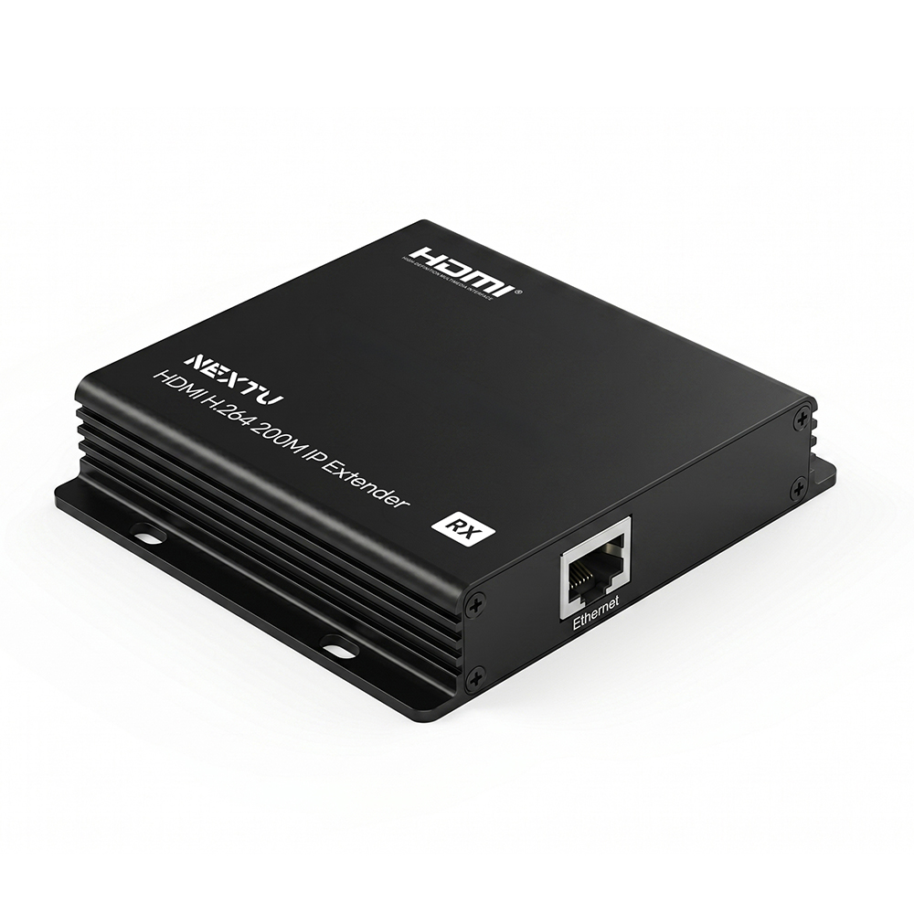 리파인 H4 HDMI H.264 리피터 200M UTP 거리연장기 익스텐더 수신기 단품