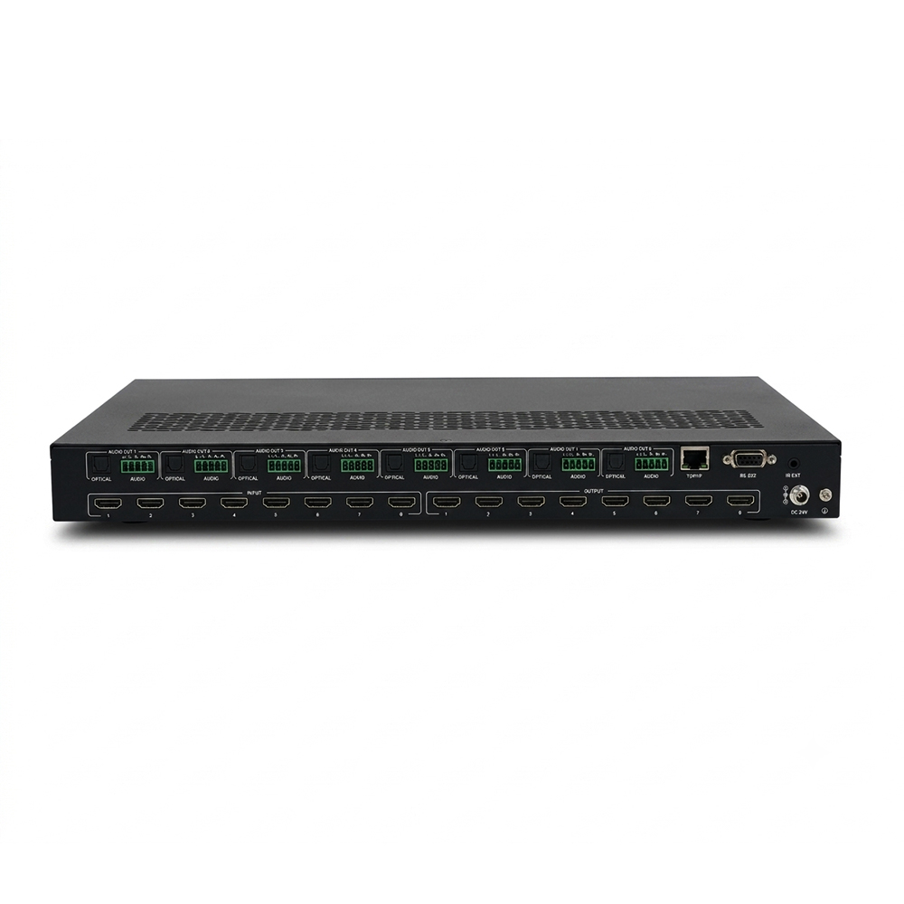 매트라 SMW1 8X8 HDMI2.0 비디오월 멀티뷰 지원 심리스 매트릭스