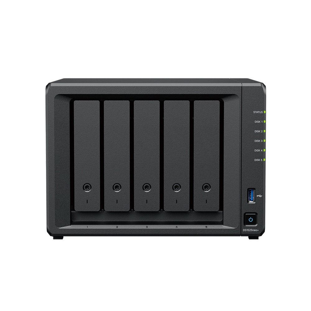 DiskStation DS1525neo+ 5bay 스토리지 NAS 하드미포함