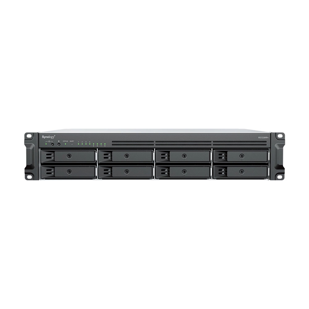 RackStation RS1226RP+ 8Bay 랙타입 이중화 전원형 나스 HDD미포함