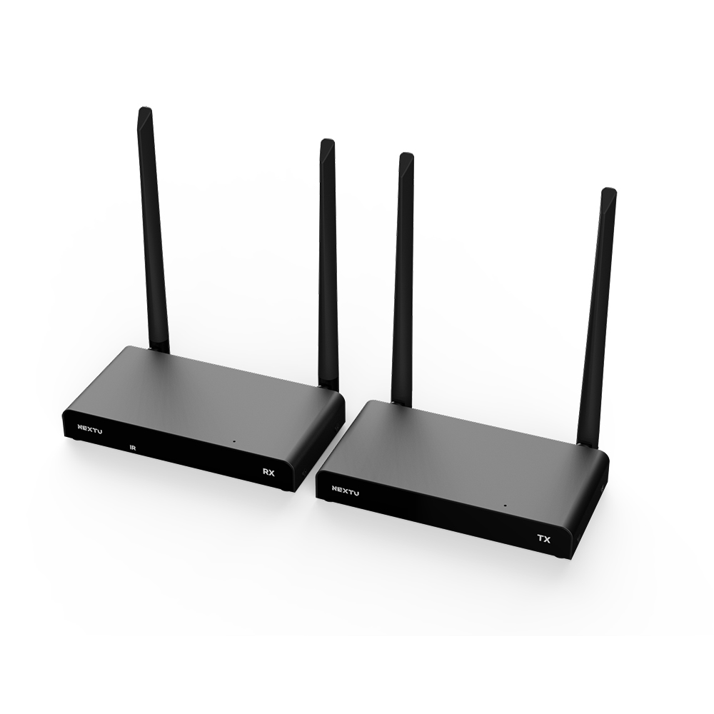 영상 무선송출 1:4 150M 4K HDMI무선송수신기 KVM 리피터