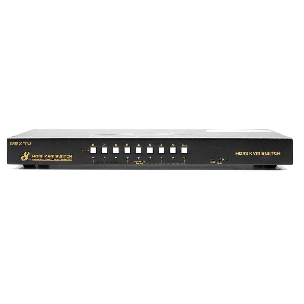 4K 8포트 USB HDMI KVM스위치