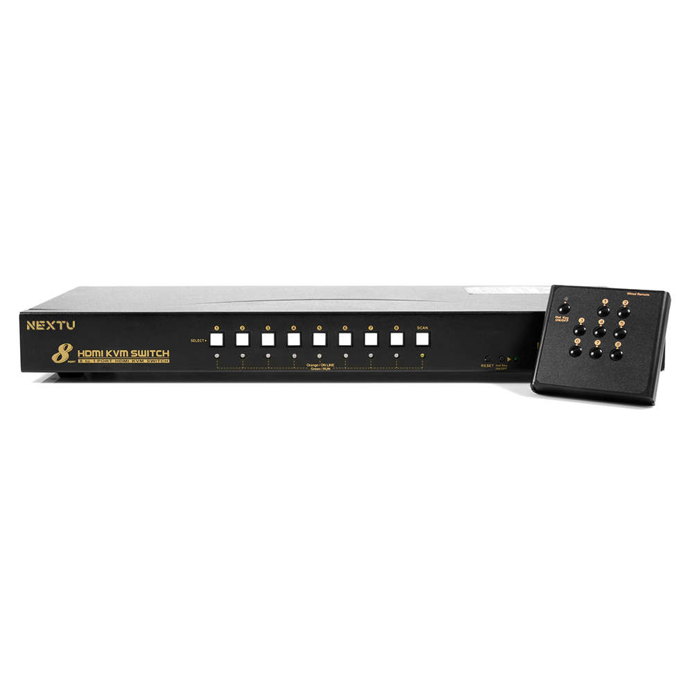8:1 USB HDMI KVM스위치 4K 60Hz