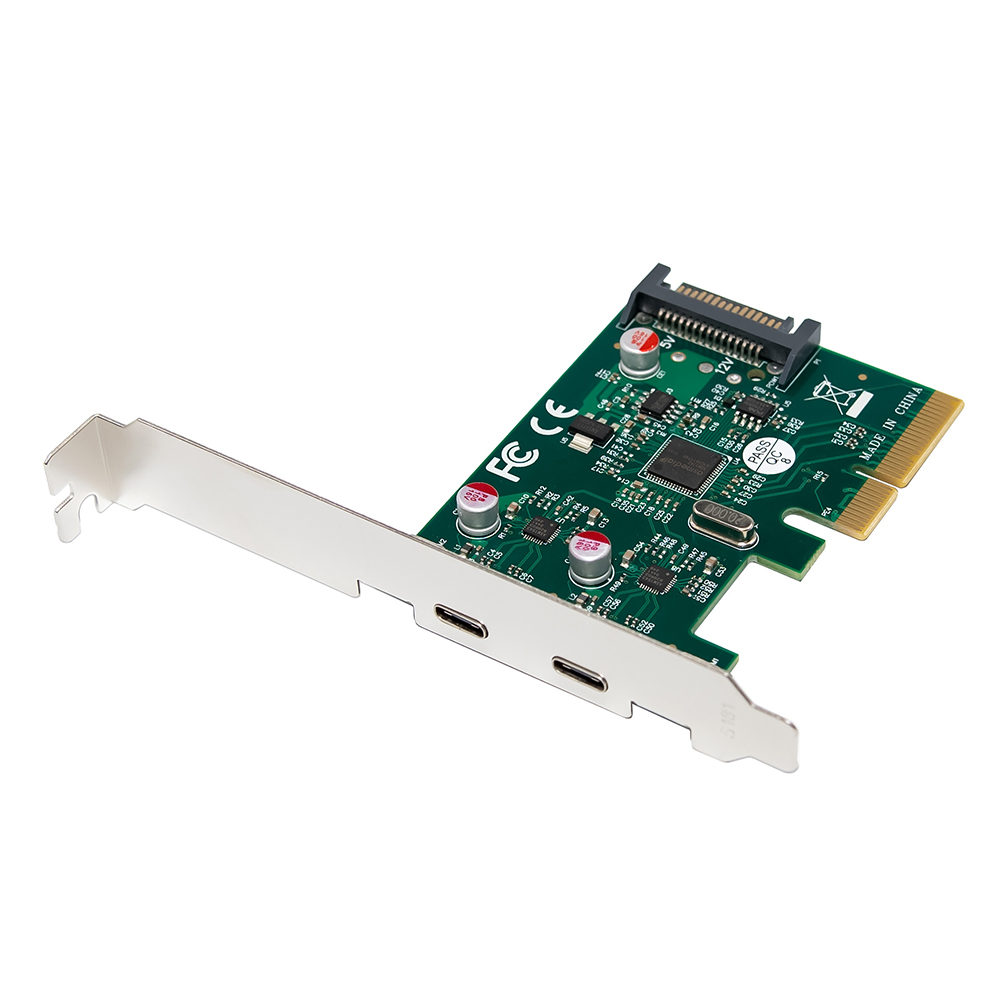 USB3.1 Type-C 2포트 GEN2 PCI-Ex4 V3.0